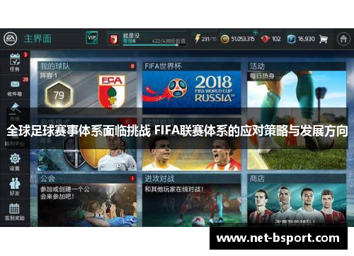 全球足球赛事体系面临挑战 FIFA联赛体系的应对策略与发展方向