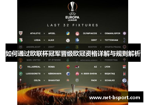 如何通过欧联杯冠军晋级欧冠资格详解与规则解析